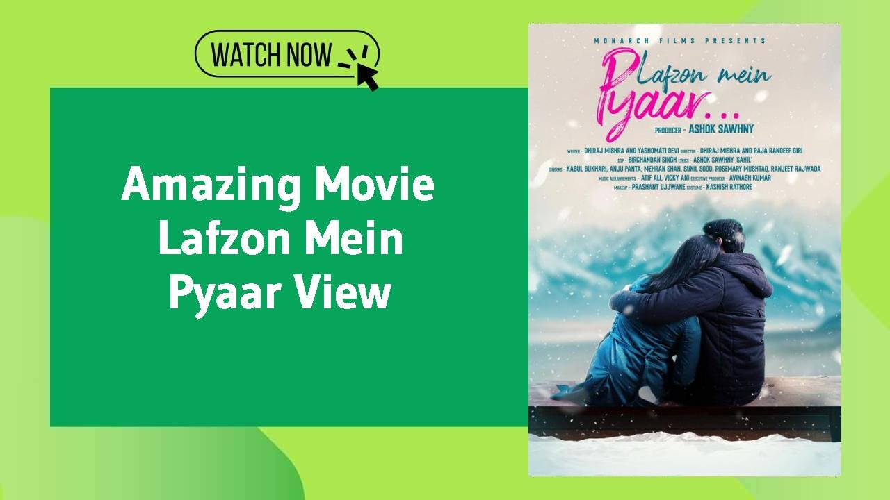 Lafzon Mein Pyaar
